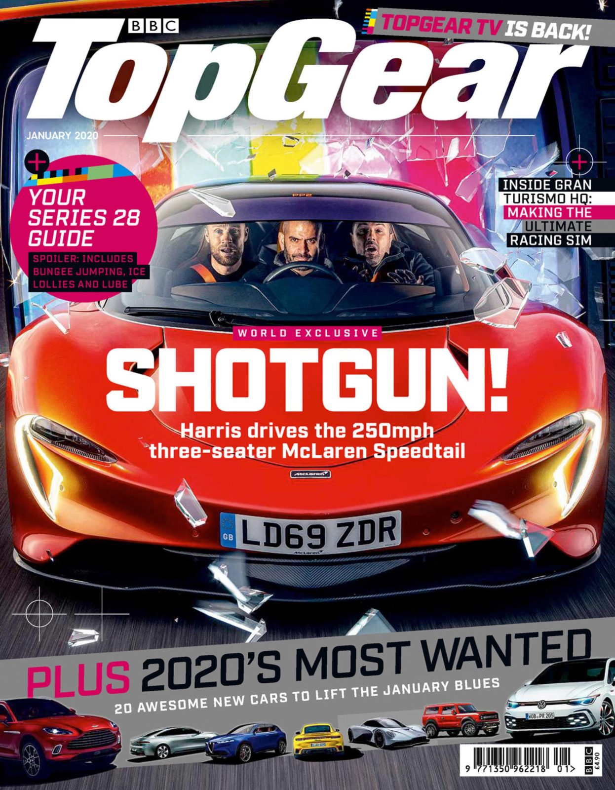 BBC Top Gear BBC疯狂汽车秀杂志  JANUARY 2020年1月刊